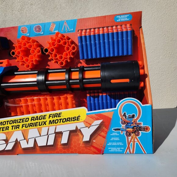 NEW XSHOT Insanity Motorized Rage Fire Toy Dart Blaster by ZURU Nerf Inspired To - Picture 6 of 16